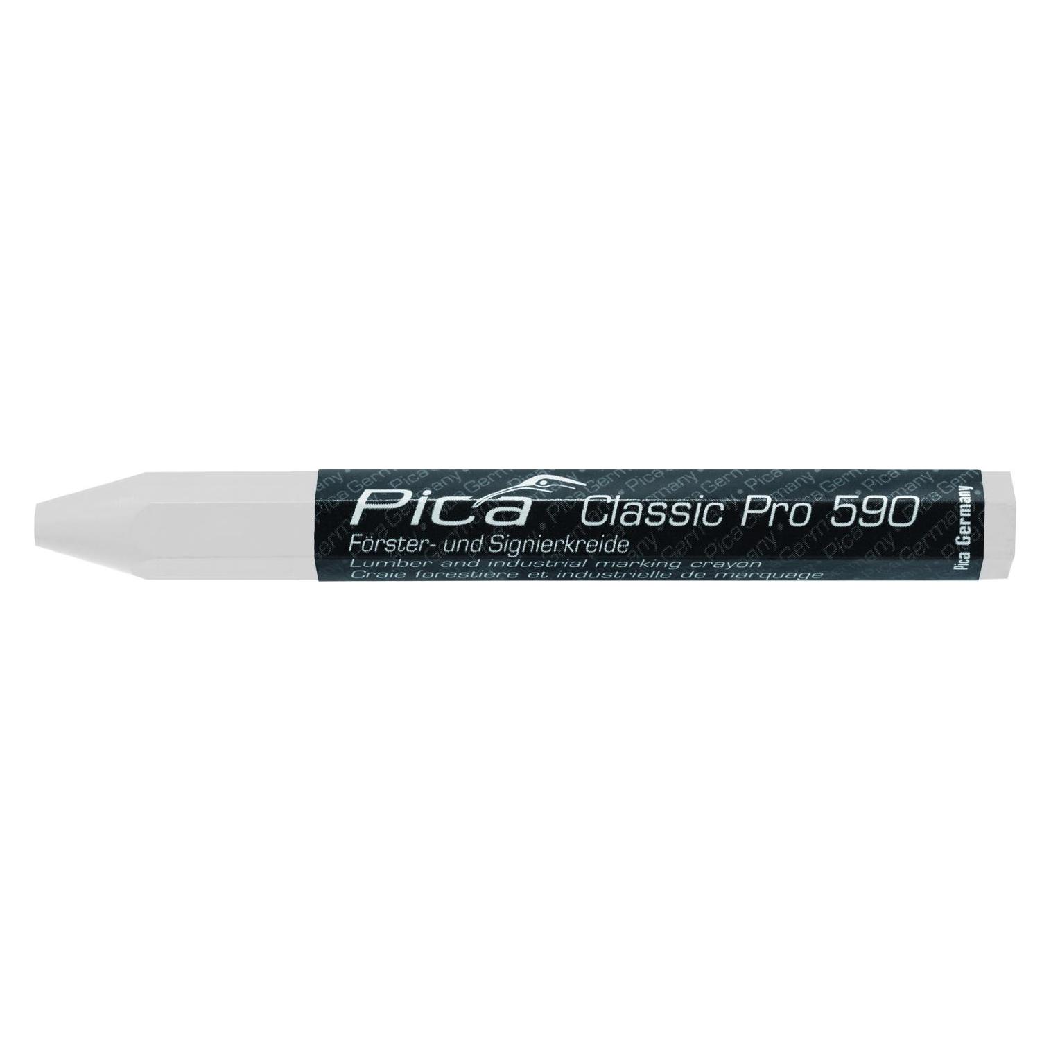 Pica Förster-/Signierkreide Classic PRO 590 weiss papiert (1x) (590/52)