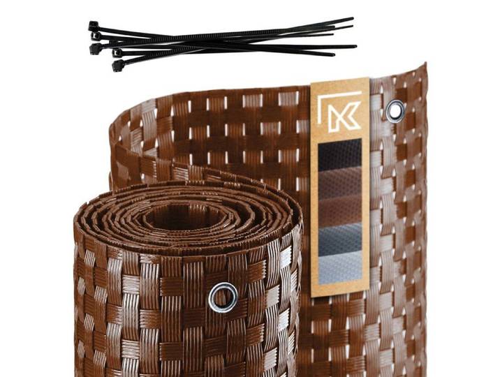 KADAX Tapis Balcon Intimité Technorattan 0 9x4m