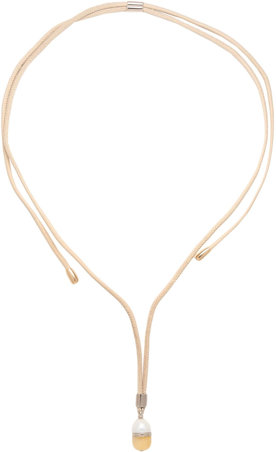 Chloé Collar Mujer Beige -- Mujer