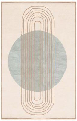 SAFAVIEH Hand-Tufted Rodeo Drive Ioulia Mid-Century Modern Wool Rug