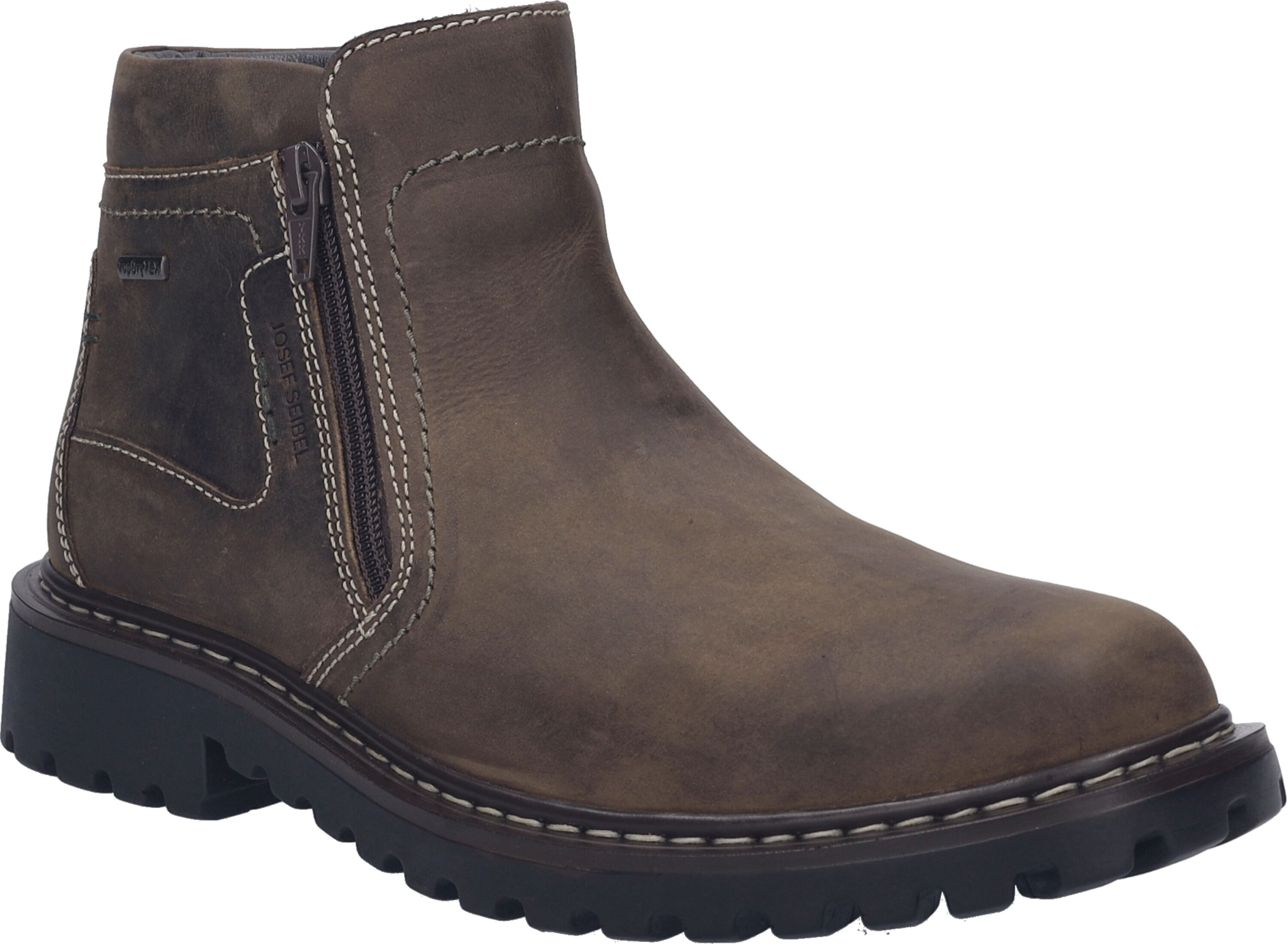 Stiefelette JOSEF SEIBEL "Chance 55, brasil", Damen, Gr. 41, braun (brasil), Schuhe Stiefelette