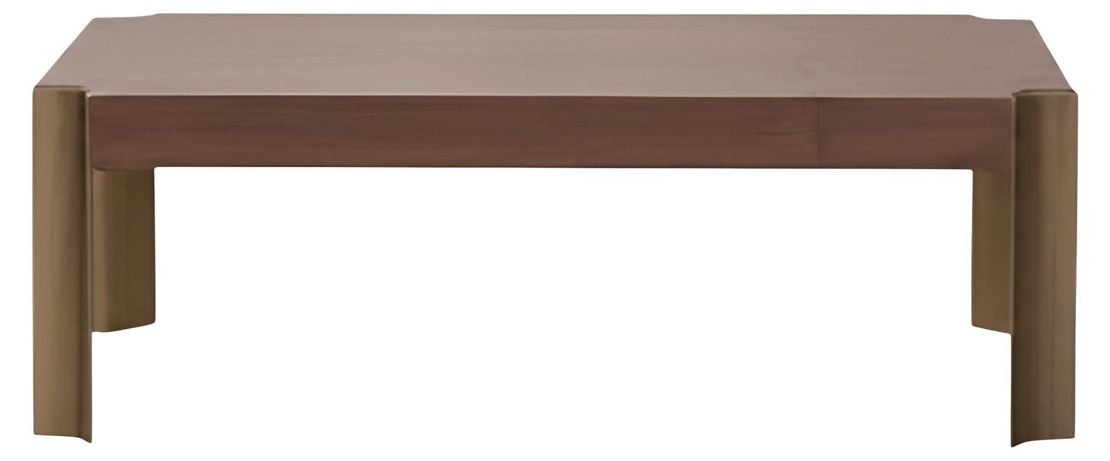 Stijlvolle bruine salontafel voor een modern interieur