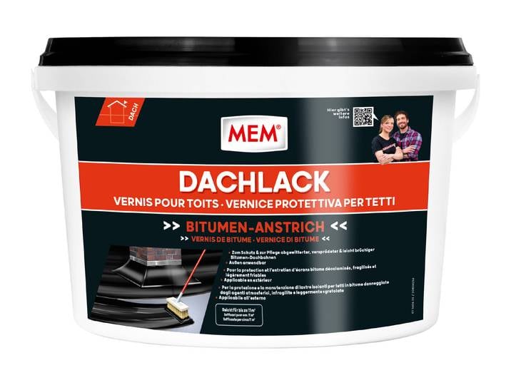 MEM Dachlack Schwarz