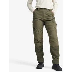 Field Pro Warm Outdoor Pants Damen Grape Leaf/Forest Night, Größe:XS - Outdoorhose, Wanderhose & Trekkinghose - Grün