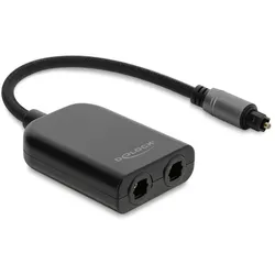 DELOCK S/PDIF TOSLINK Splitter 1 In 2 Out