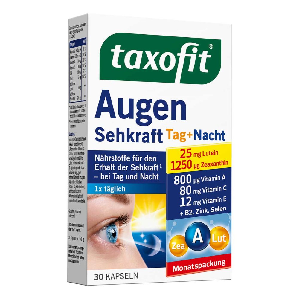 MCM KLOSTERFRAU Vertr. GmbH Taxofit Augen Sehkraft Kapseln 12749602
