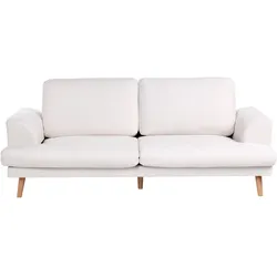 3-SITZER-SOFA Stoff Hellbeige Kildal