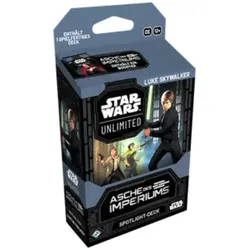 Star Wars: Unlimited – Asche des Imperiums Spotlight Deck Luke Skywalker – Deutsch