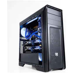 Nox Hummer ZX Midi Tower (ATX, mATX), PC Gehäuse, Schwarz