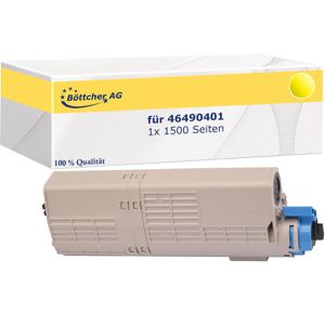 kompatibel für Oki 46490401 1500 Seiten gelb