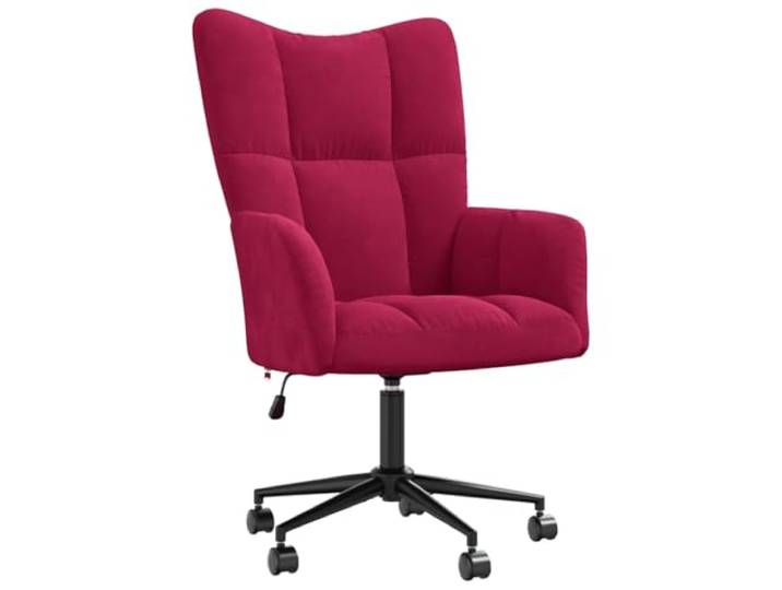 vidaXL Relaxsessel Weinrot Samt