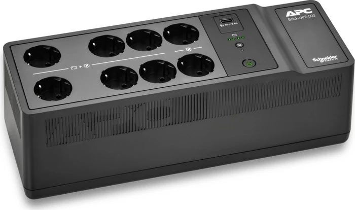 APC Back-UPS 500VA 8 schuko outlets