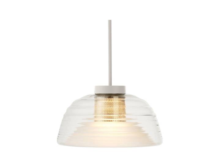 Two-Layer Pendelleuchte Grau - Muuto - Wohnzimmer