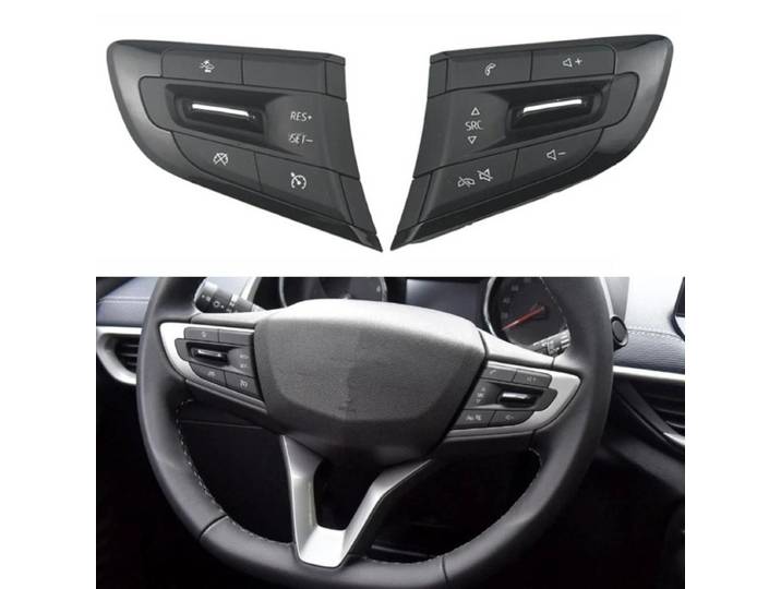 Bouton de régulateur de vitesse au volant Applicable pour Chevrolet Trax 2019-2023 Boutons de volant de voiture Commutateur de régulateur de vitesse Accessoire