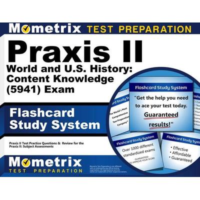 PRAXIS II World and U.S. History: Content Knowledge (5941) Exam Flashcard Study System, Nonbook von , Mometrix Media Llc, 978-1-61072-774-7