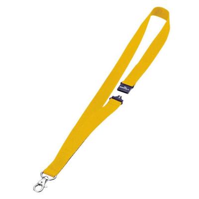 Namensschildband Durable Gelbes festes Schlüsselband