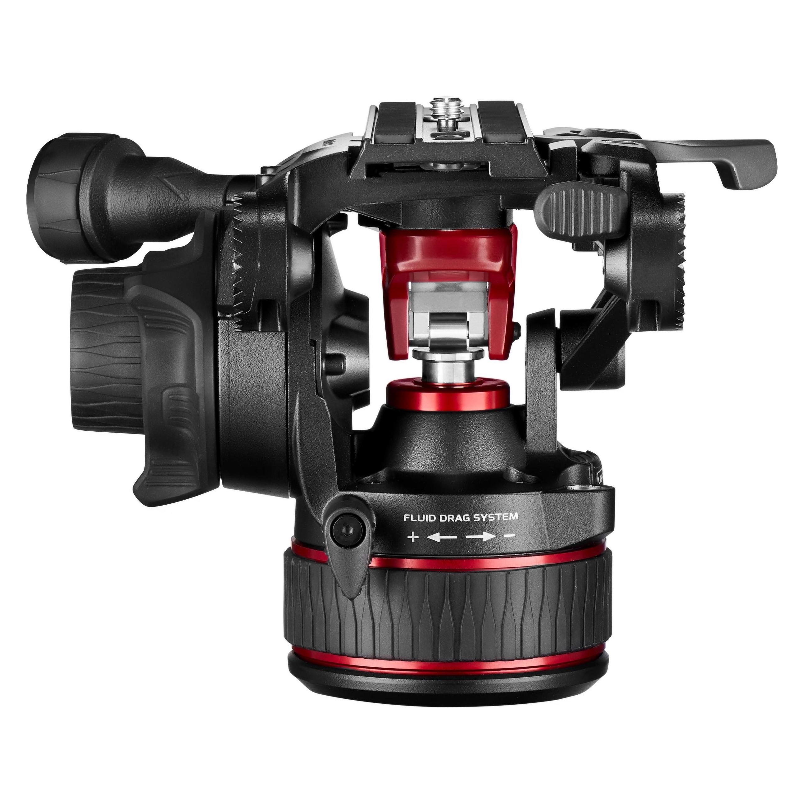 Manfrotto Nitrotech N12 Fluid (Stativ Fernsteuerung) (MVHN12AH)