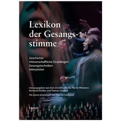 Lexikon der Gesangsstimme, Sachbücher von Bernhard Richter, Thomas Seedorf, Ann-Christine Mecke, Martin Pfleiderer