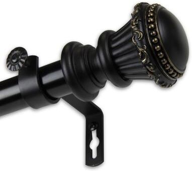 InStyleDesign Trinity 1 inch Diameter Adjustable Curtain Rod