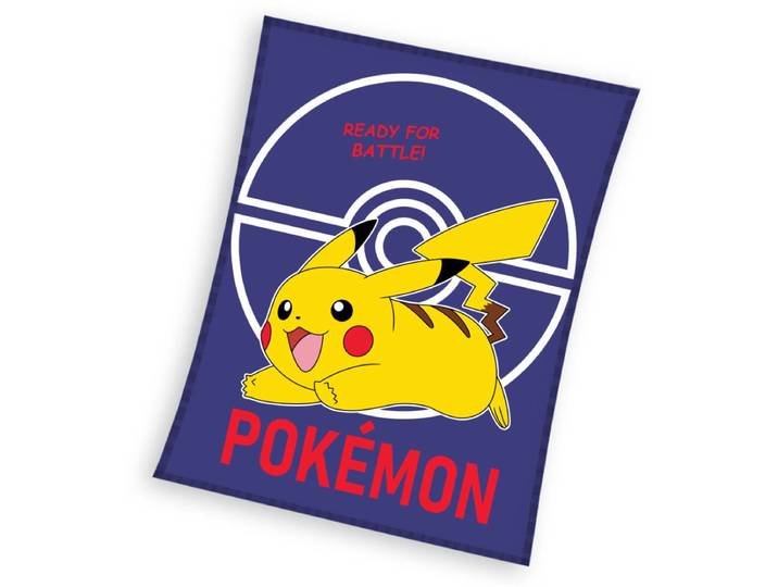 Pokemon fleece deken starters battle 110 x 140 cm