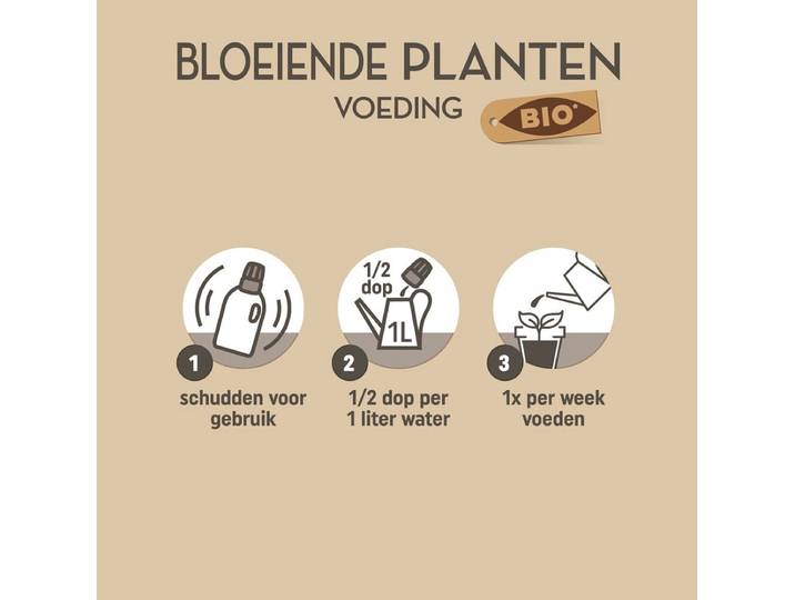Pokon Bio Bloeiende Planten Voeding - 500ml - Natuurlijke meststof