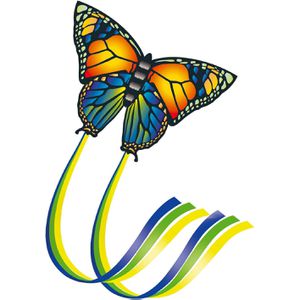 Günther Lenkdrachen 1151 Butterfly, 95 x 63 cm, Einleiner, für Anfänger, ab 6 Jahre