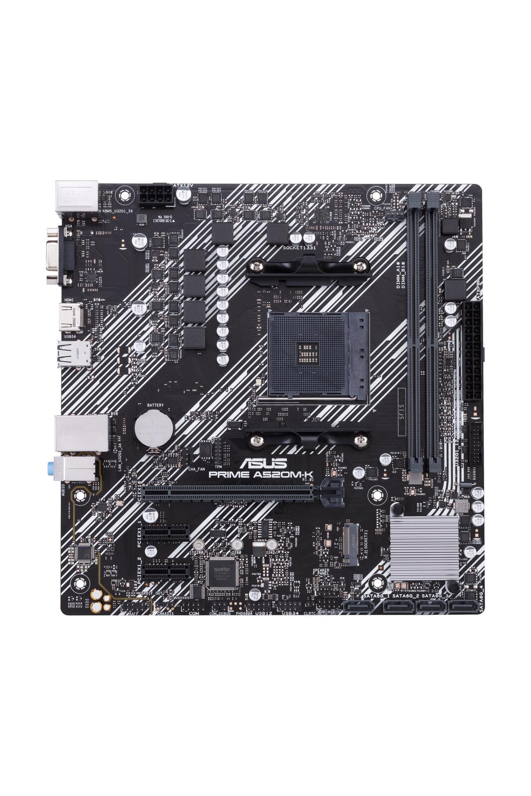ASUS PRIME A520M-K Mainboard Sockel AM4 90MB1500-M0EAY0