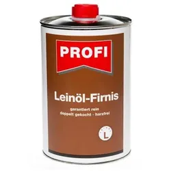 PROFI Leinöl-Firnis Halböl, doppelt gekocht, 1Ltr.
