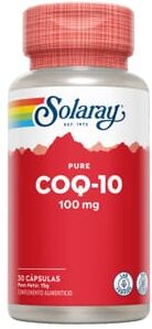 Solaray Pure Coq10 With Hawthorn Berries 100 mg 30 Pérolas