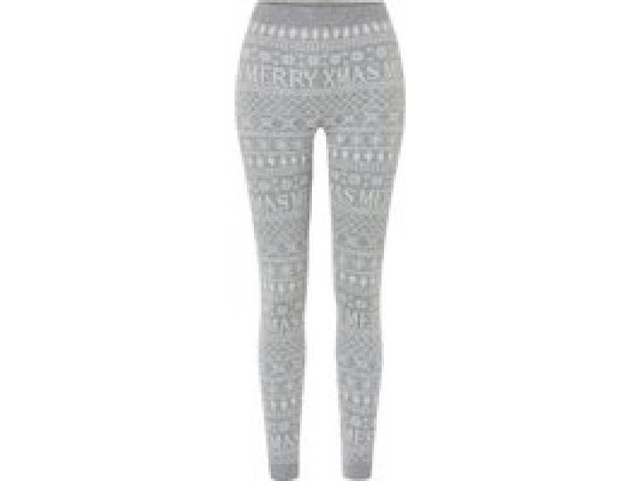 ESMARA® Legging motif Noël femme (gris)
