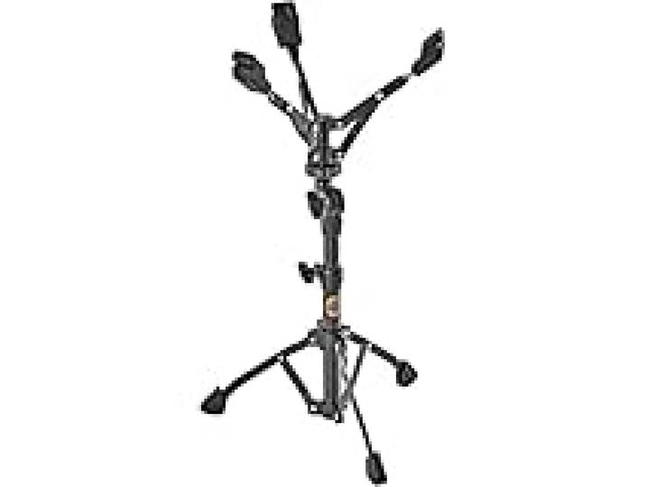 Sonic Energy Handpan Stand Small – accessoires pour handpans et steel tongue drums – taille ajustable jusqu’à 27 pouces / 70 cm – acier poudré, noir (HPS-S)