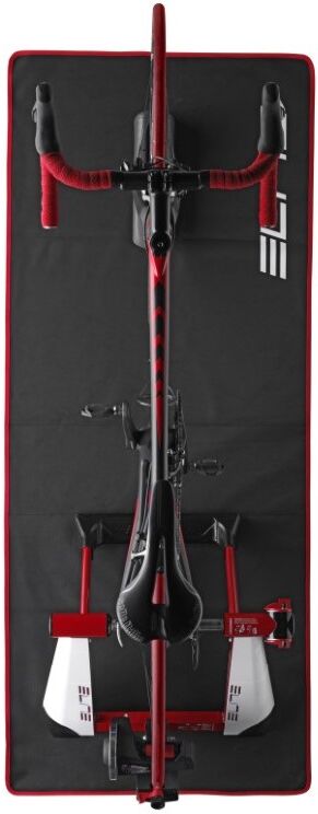 Elite Tappeto per rulli bici  TRAINING MAT BLACK/RED