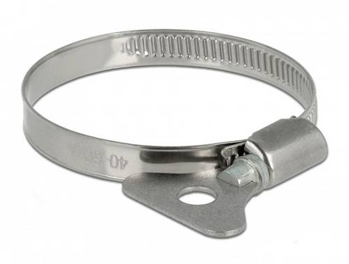 Delock 19581 Schlauchschelle Edelstahl, Kunststoff Bündel-Ø (min.) 40mm Bündel-Ø (max.) 60mm 10St.