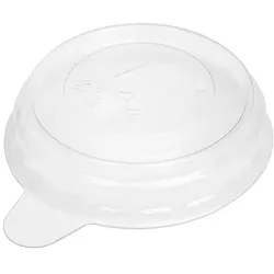 MONOUSO - Transparenter PET-Deckel für Soßengläser 30ml Ø4,3cm (1.000 Stück)
