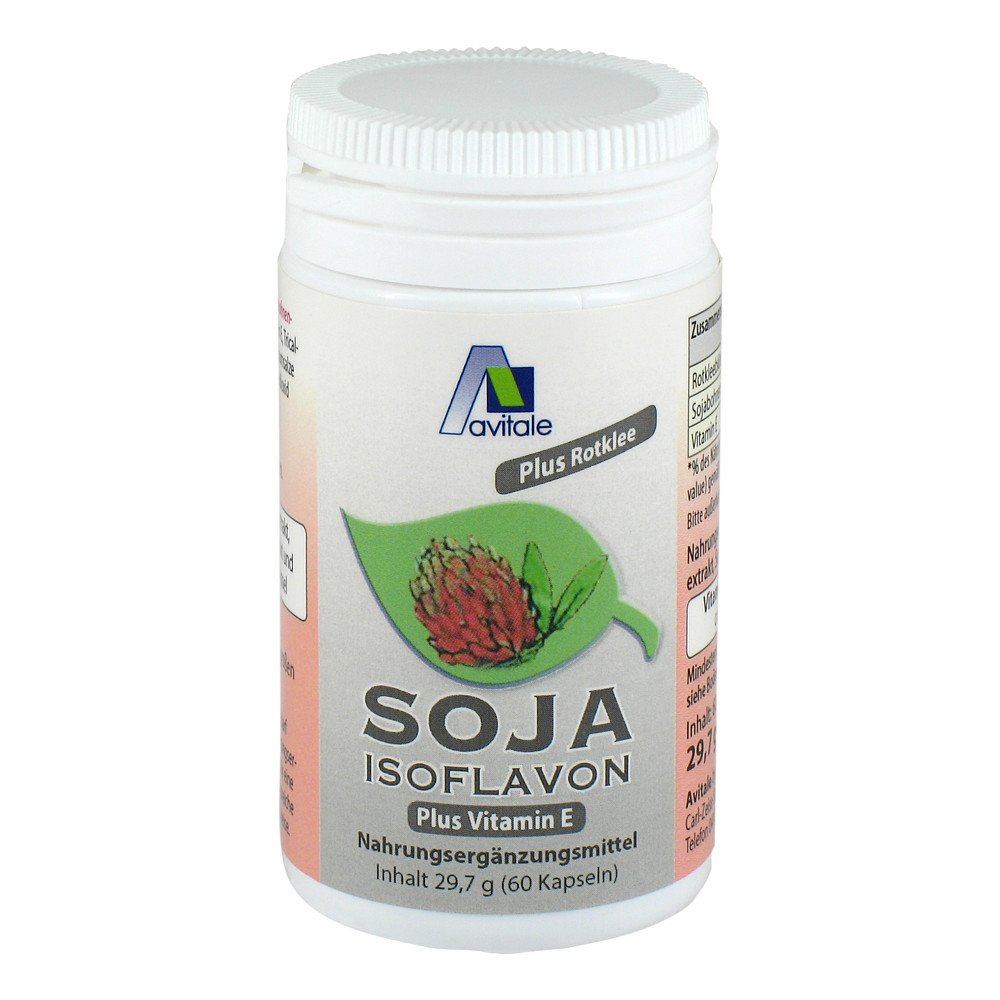 Avitale GmbH Soja Isoflavon Kapseln 60 mg + E 01055380
