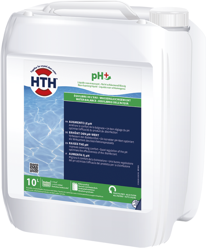 Correcteur de pH hth® pH PLUS liquide