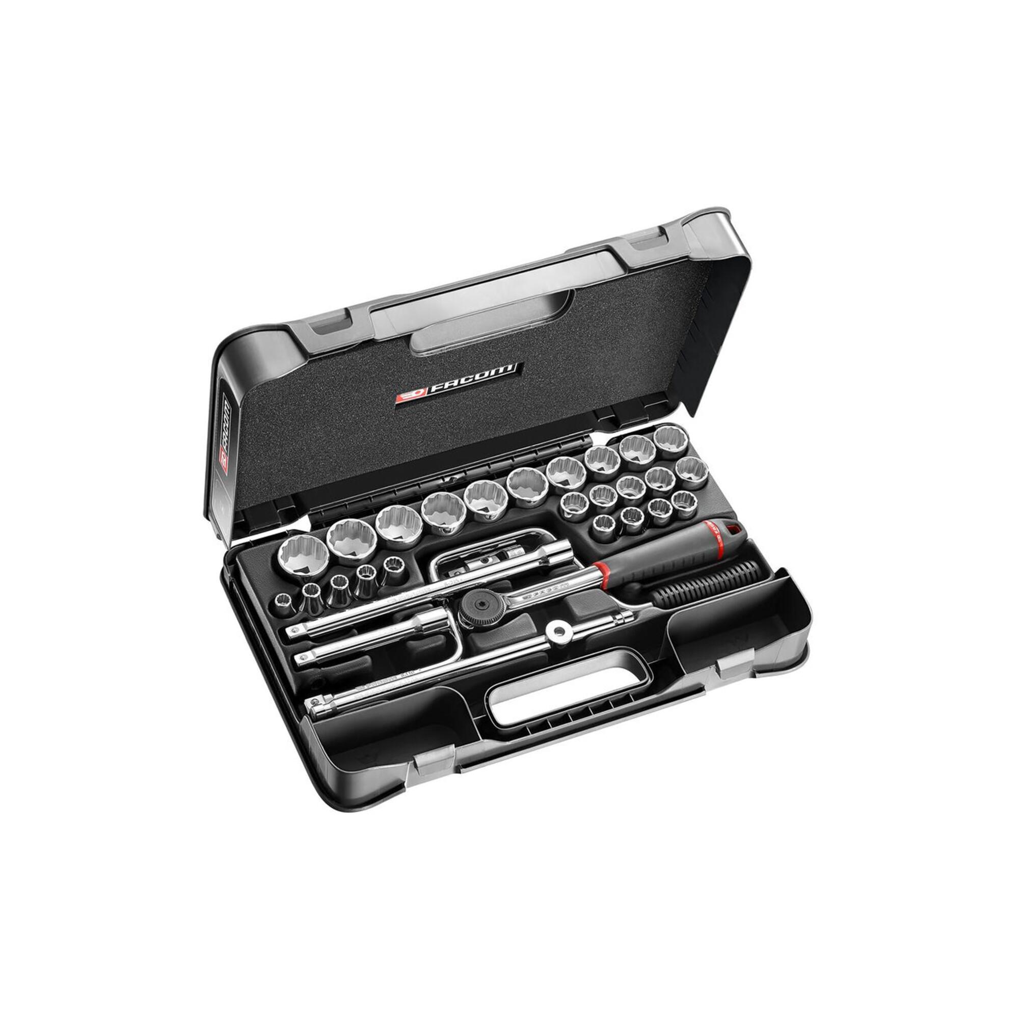 Facom Steckschlüssel-Set 1/2 SL.161 30-tlg (SL.161-5P12)