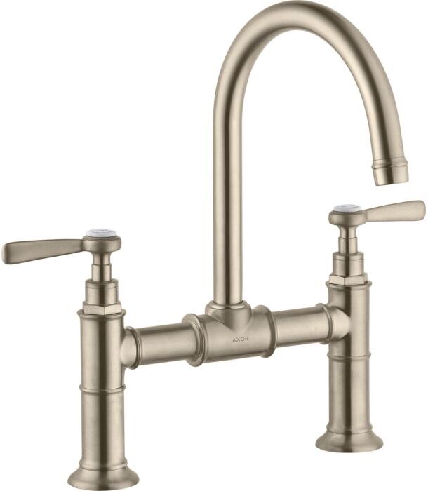 Hansgrohe Axor Montreux Waschtischarmatur 16511000 chrom, mit Ablaufgarnitur, Hebelgriff
