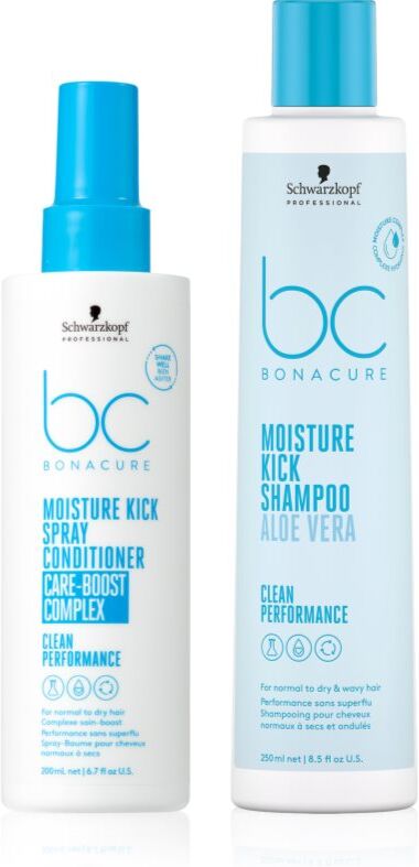 Schwarzkopf Professional BC Bonacure Moisture Kick ensemble nutrition et hydratation