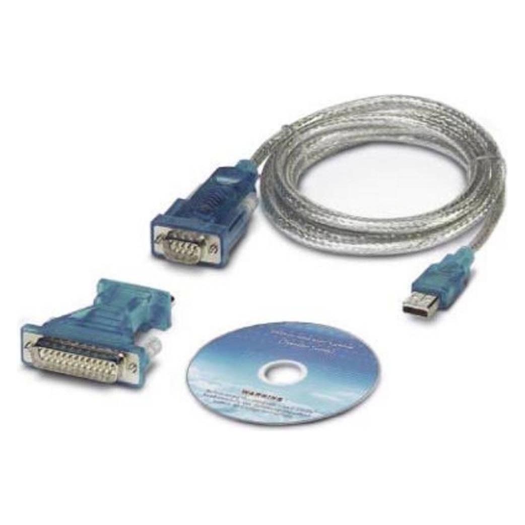 Phoenix Contact RS232/USB adaptor and D-sub 9-25 adaptor (2881078)