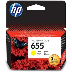 HP 655 (CZ112AE#302) - Tintenpatrone, yellow (gelb)