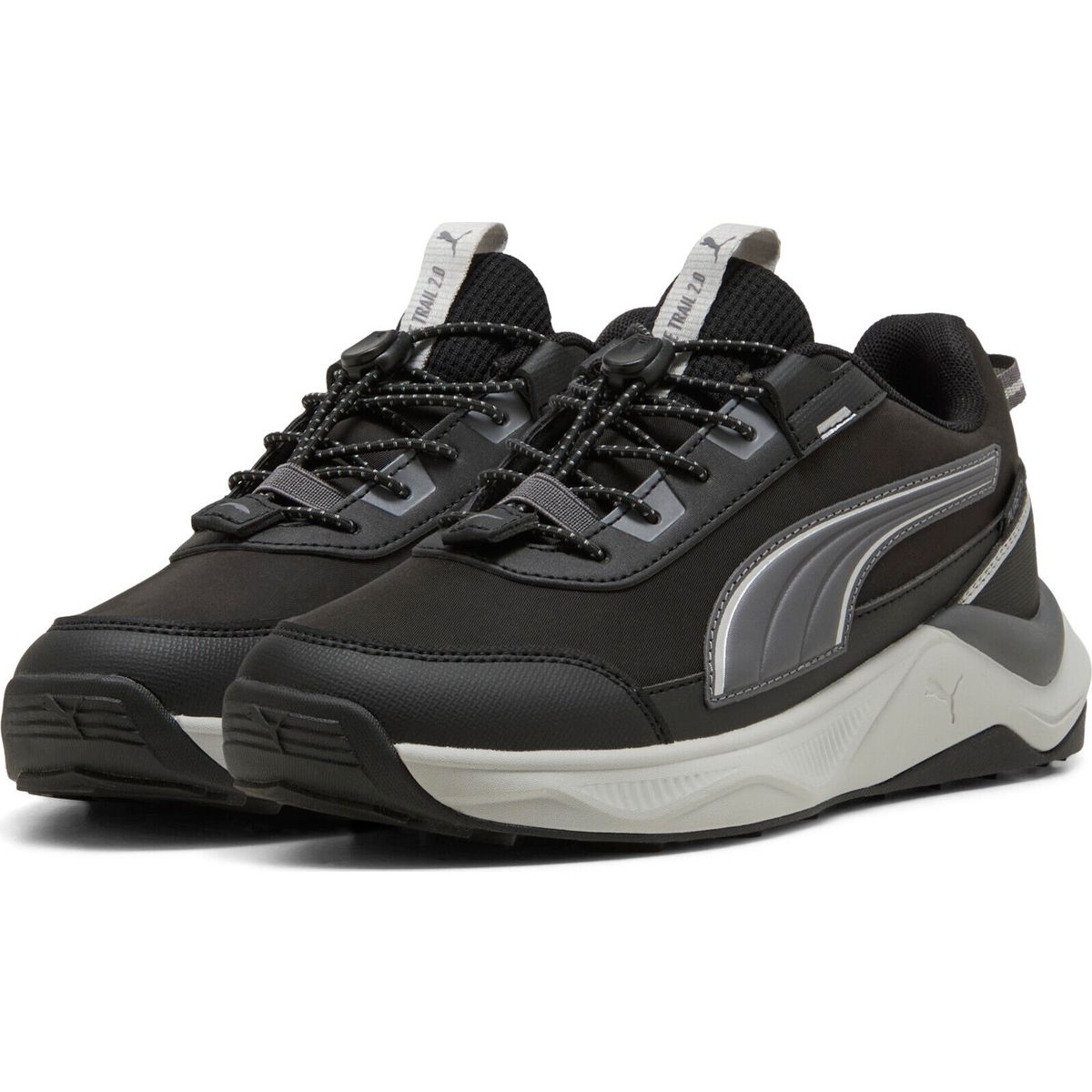 Puma Evolve 20 Trail Puretex Lo Jr puma black-moody gray-puma silver (01) 5 313806-01-5