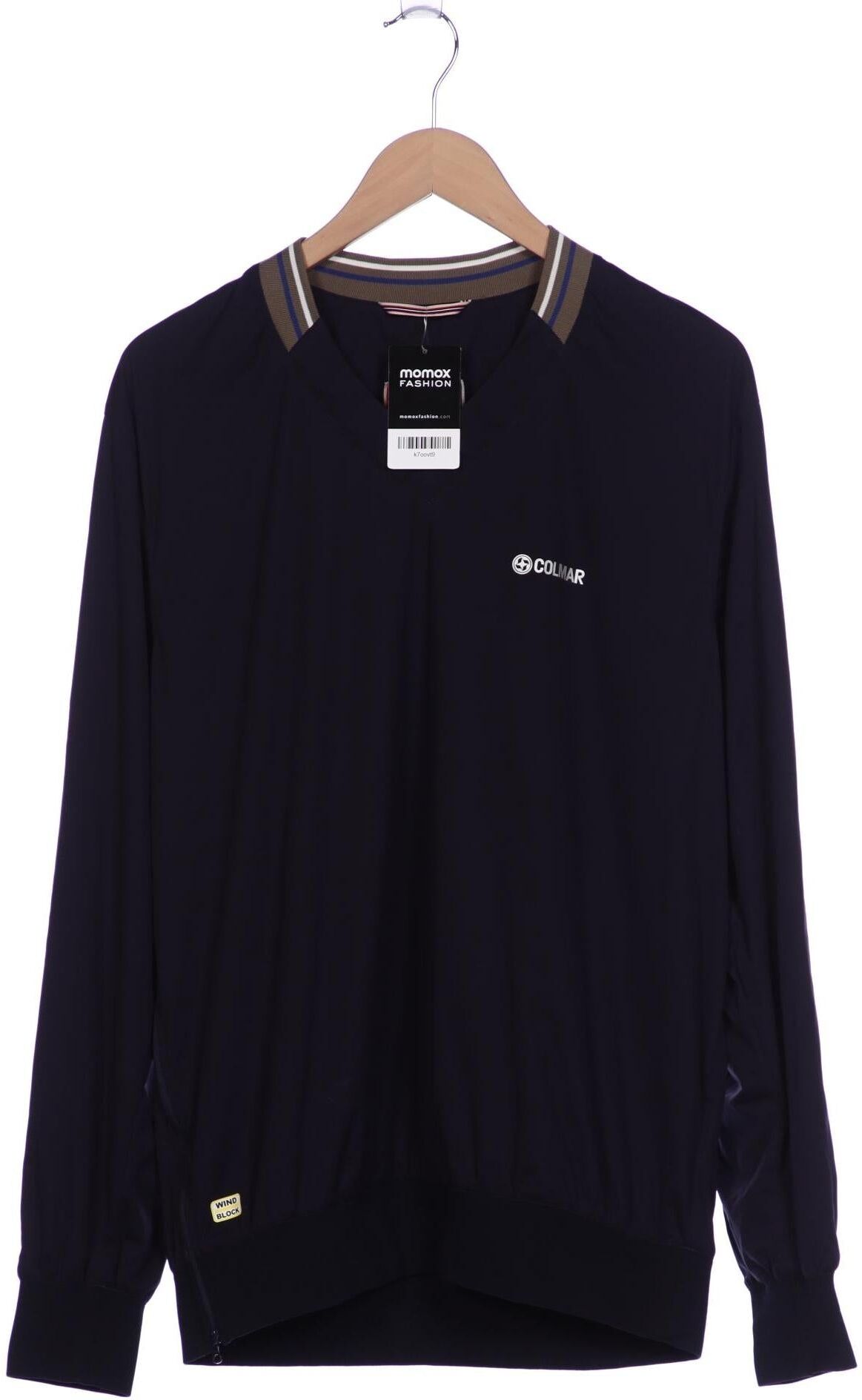 Colmar Herren Langarmshirt, Marineblau, Gr. EU 50, Synthetik / Elasthan / Tex / Membran - Second Hand
