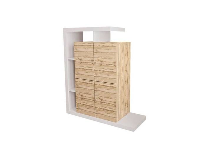 Etagère du salon - Etagère Utica 113 471013 - Blanc - 120x151x40cm