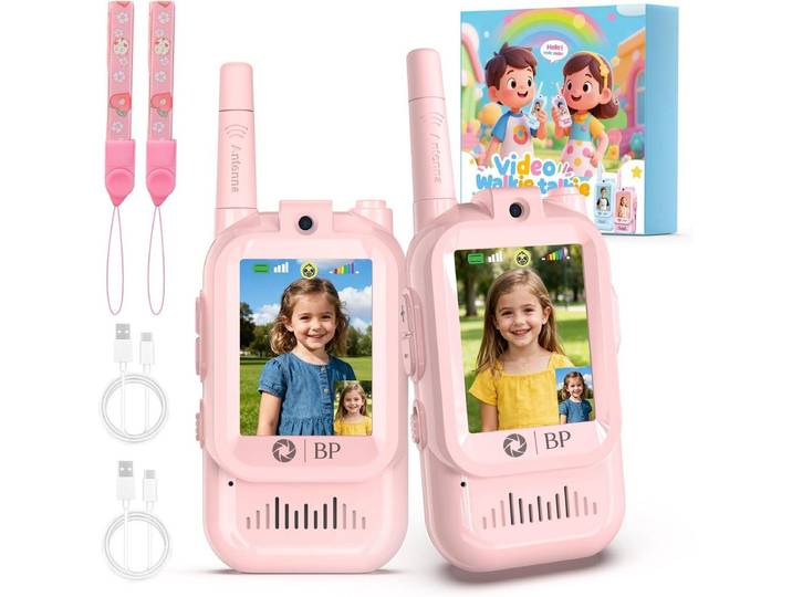 BP Goods Walkie Talkie - Live video spraakfunctie - Roze