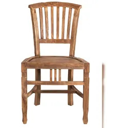 SIT Möbel Stuhl | aus recyceltem Teak-Holz massiv | natur | B 50 x T 55 x H 95 cm | 06254-01 | Serie SEADRIFT