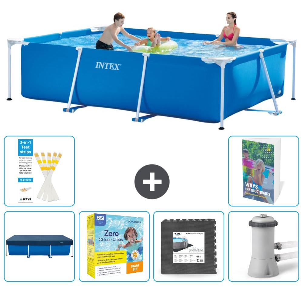 Rechteckiger Frame Pool - 300x200x75 cm - 5-teilig S85