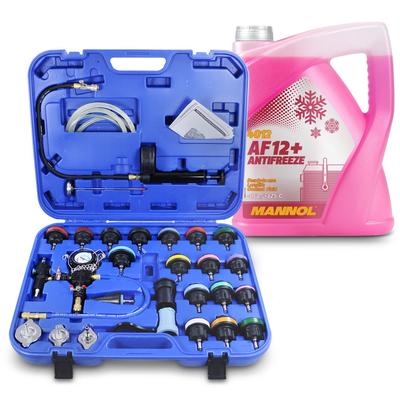 Enva Kühlsystem Prüfgerät inkl. Befüllsystem + 5 L Antifreeze AF12+ [Hersteller-Nr. 40825827]