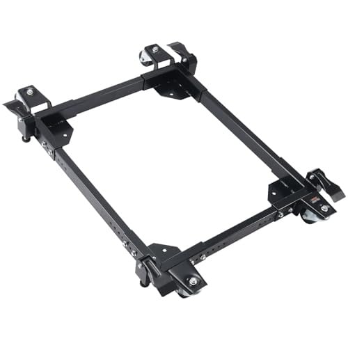VEVOR Mobiele Universele Basis in Staal, Zwart, B/D/H: 72 x 34 x 20,3 cm
