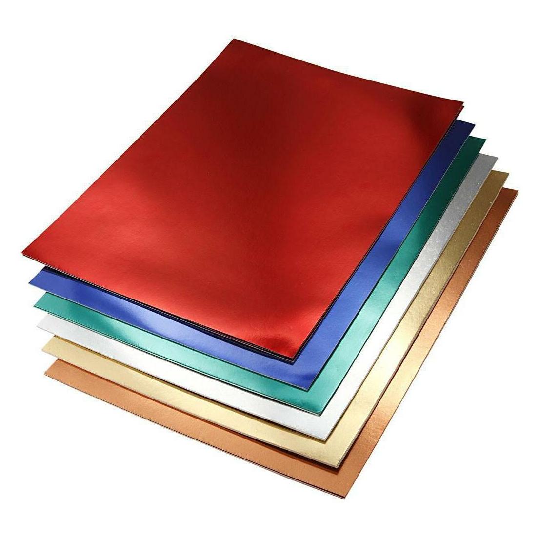 Creativ Company Metallicpapier A4 sortierte Farben (280 g/m², 30x) (22082)